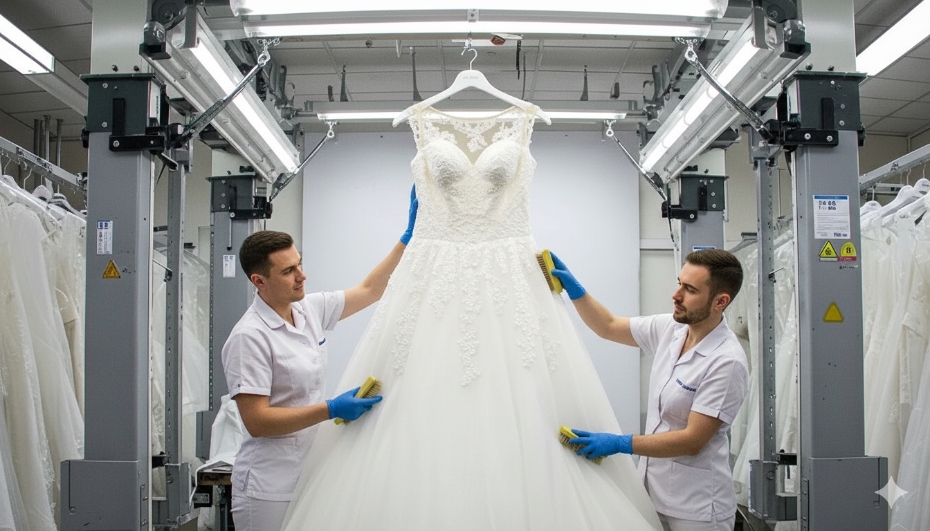 💍 Keep Your Love Story Sparkling: The Ultimate Guide to Wedding Gown Dry Cleaning